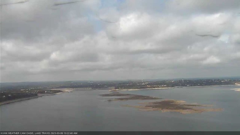 Lake Travis webcam, March 6, 2023 10:25 AM CT