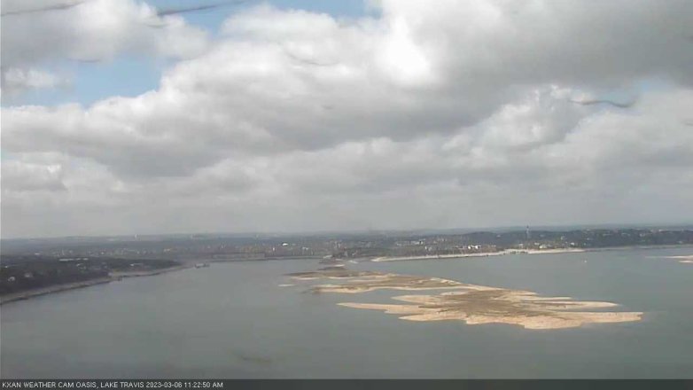Lake Travis webcam, March 6, 2023 11:25 AM CT