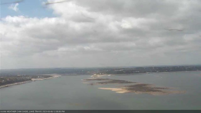 Lake Travis webcam, March 6, 2023 12:00 PM CT