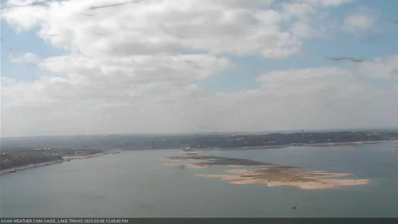 Lake Travis webcam, March 6, 2023 12:45 PM CT