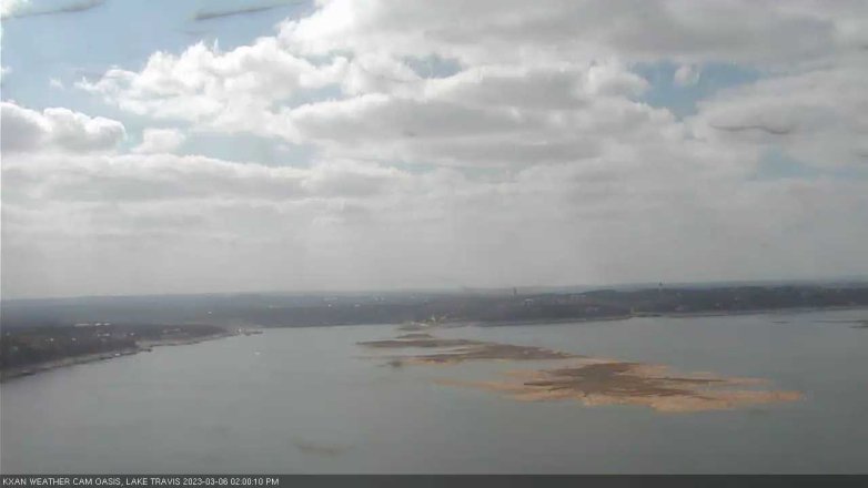 Lake Travis webcam, March 6, 2023 2:00 PM CT