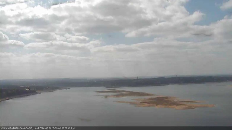 Lake Travis webcam, March 6, 2023 2:25 PM CT