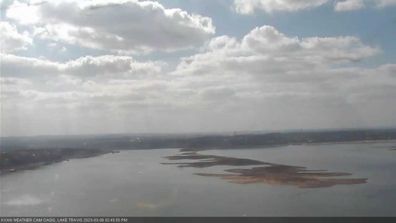 Lake Travis webcam, March 6, 2023 2:45 PM CT