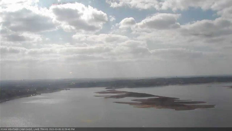 Lake Travis webcam, March 6, 2023 3:00 PM CT