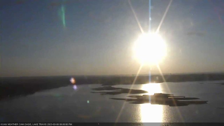 Lake Travis webcam, March 6, 2023 6:00 PM CT