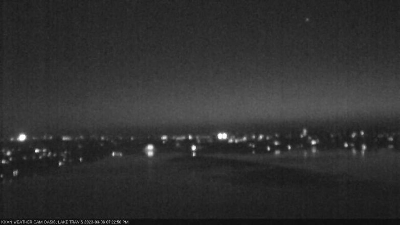 Lake Travis webcam, March 6, 2023 7:25 PM CT