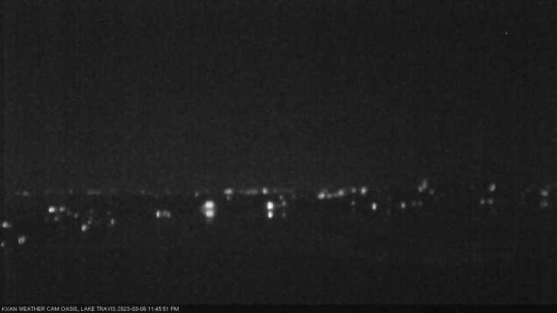 Lake Travis webcam, March 6, 2023 11:45 PM CT