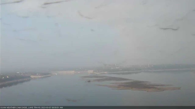 Lake Travis webcam, March 7, 2023 9:00 AM CT