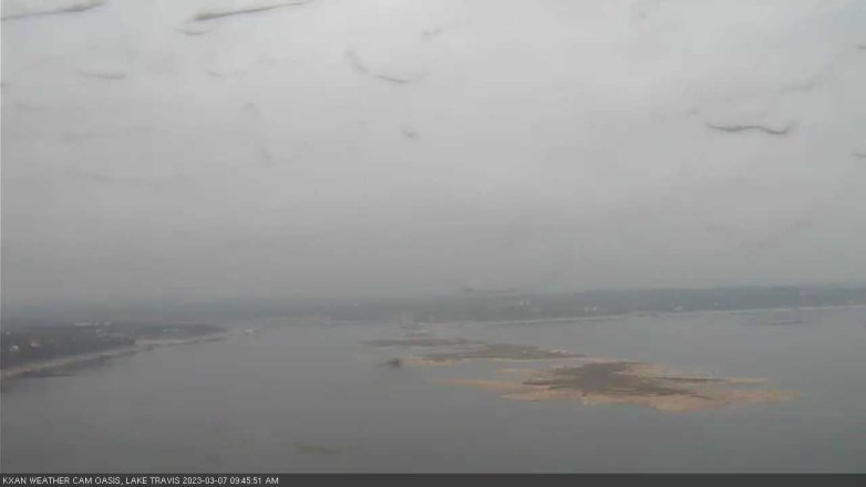 Lake Travis webcam, March 7, 2023 9:45 AM CT