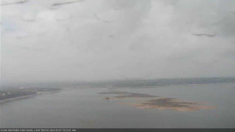 Lake Travis webcam, March 7, 2023 10:25 AM CT