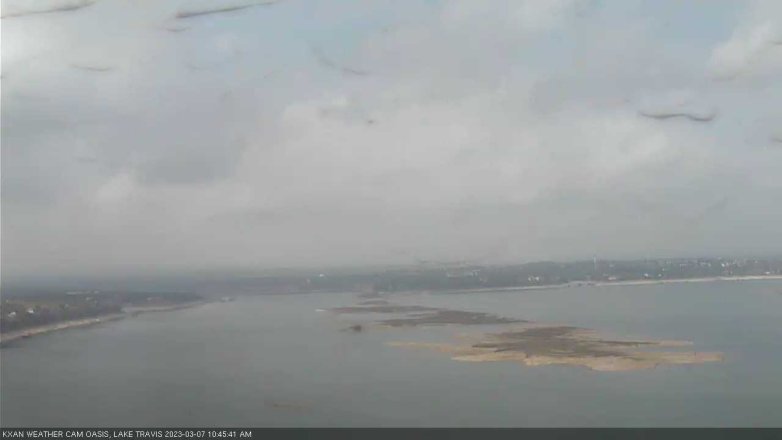 Lake Travis webcam, March 7, 2023 10:45 AM CT