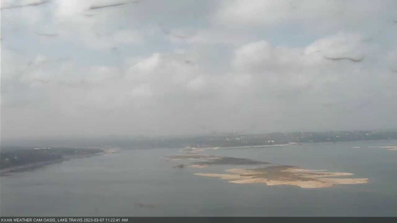 Lake Travis webcam, March 7, 2023 11:25 AM CT