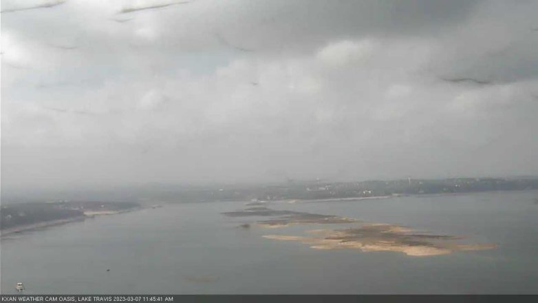 Lake Travis webcam, March 7, 2023 11:45 AM CT