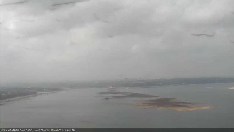 Lake Travis webcam, March 7, 2023 12:00 PM CT