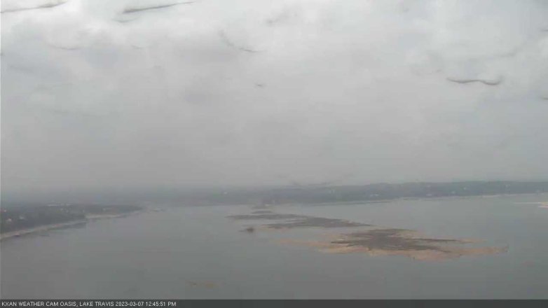 Lake Travis webcam, March 7, 2023 12:45 PM CT