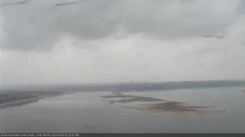 Lake Travis webcam, March 7, 2023 1:25 PM CT
