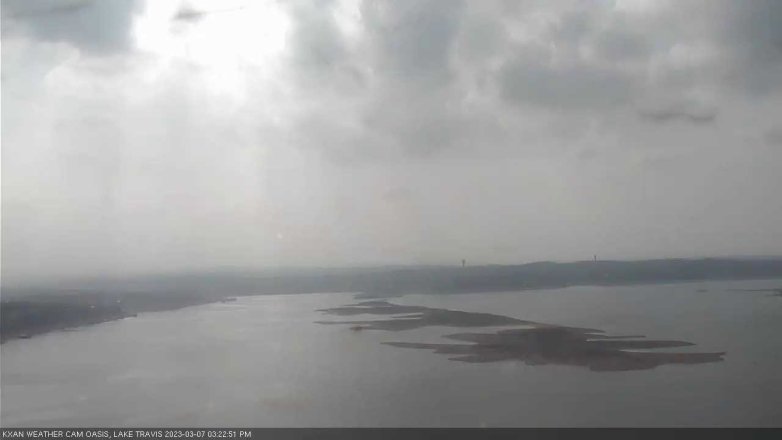 Lake Travis webcam, March 7, 2023 3:25 PM CT