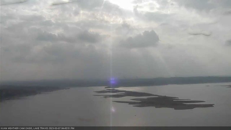 Lake Travis webcam, March 7, 2023 4:45 PM CT