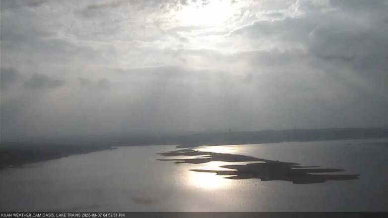 Lake Travis webcam, March 7, 2023 5:00 PM CT