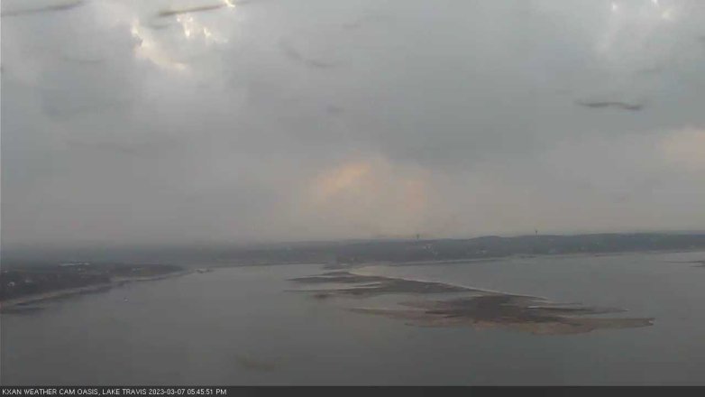 Lake Travis webcam, March 7, 2023 5:45 PM CT