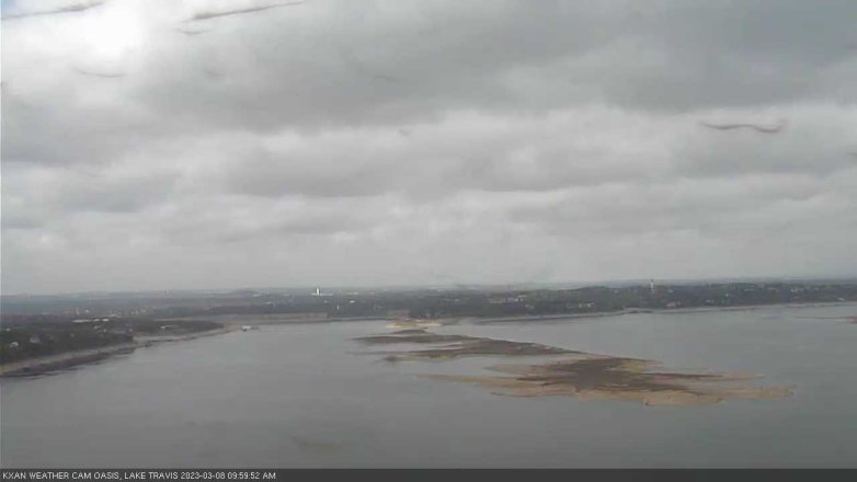 Lake Travis webcam, March 8, 2023 10:00 AM CT