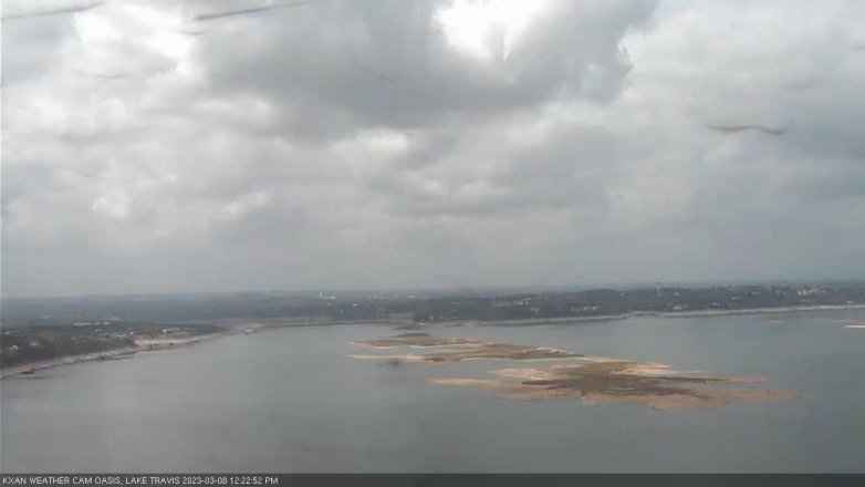 Lake Travis webcam, March 8, 2023 12:25 PM CT