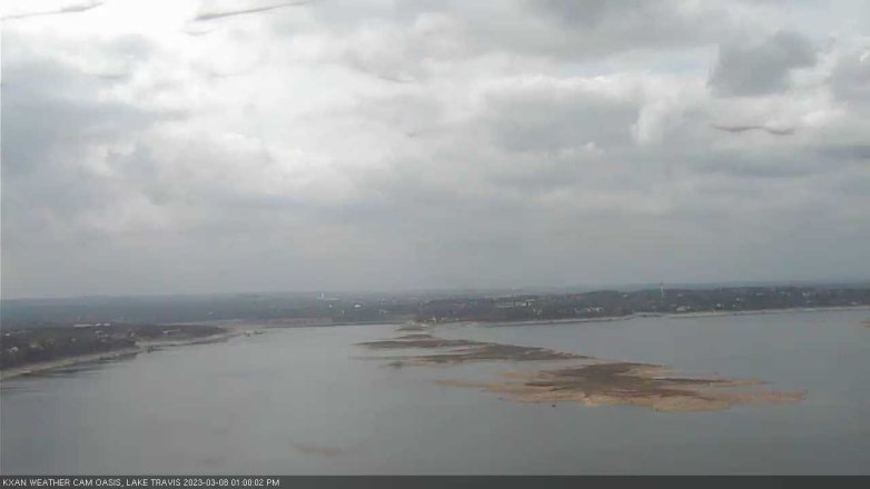 Lake Travis webcam, March 8, 2023 1:00 PM CT