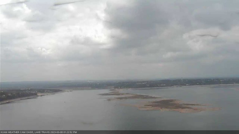 Lake Travis webcam, March 8, 2023 1:25 PM CT