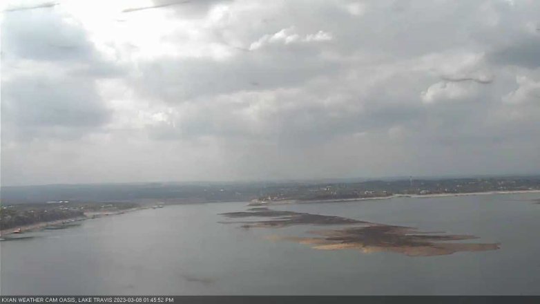 Lake Travis webcam, March 8, 2023 1:45 PM CT
