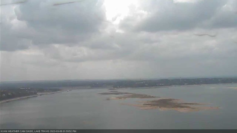 Lake Travis webcam, March 8, 2023 2:00 PM CT