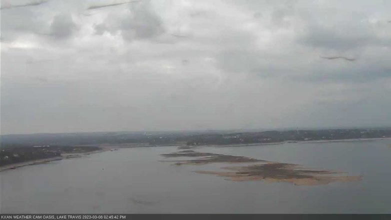 Lake Travis webcam, March 8, 2023 2:45 PM CT