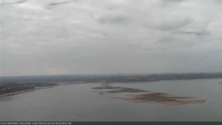 Lake Travis webcam, March 8, 2023 3:00 PM CT