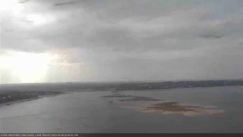 Lake Travis webcam, March 8, 2023 3:45 PM CT