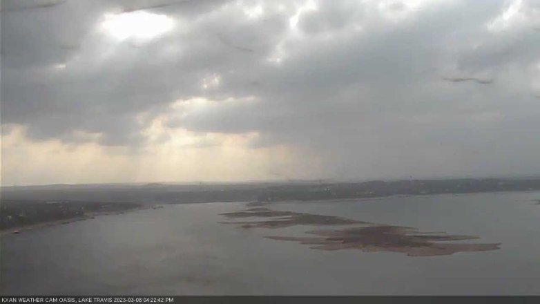 Lake Travis webcam, March 8, 2023 4:25 PM CT