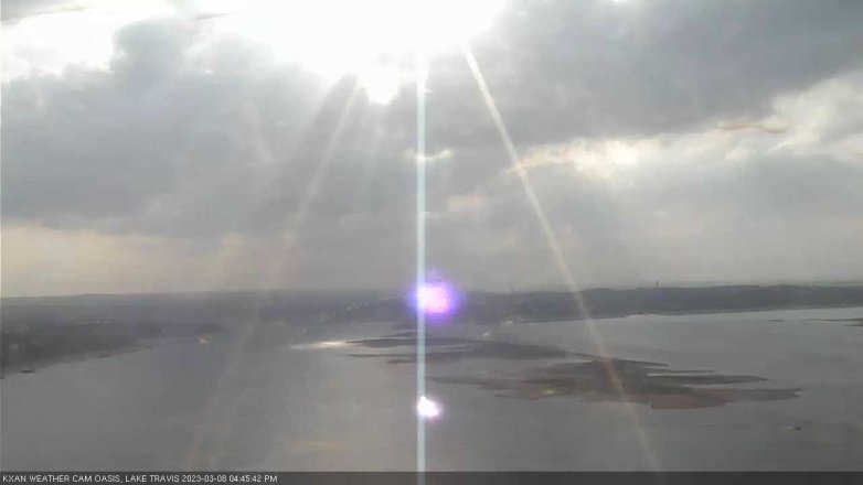 Lake Travis webcam, March 8, 2023 4:45 PM CT