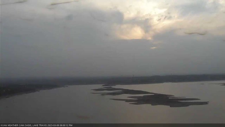 Lake Travis webcam, March 8, 2023 6:00 PM CT