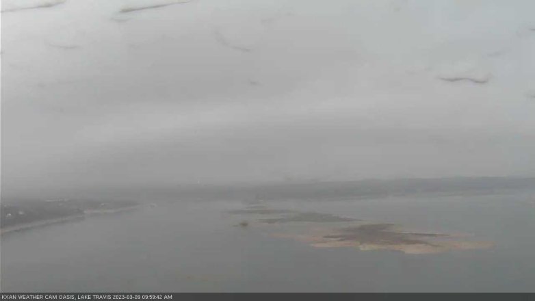 Lake Travis webcam, March 9, 2023 10:00 AM CT