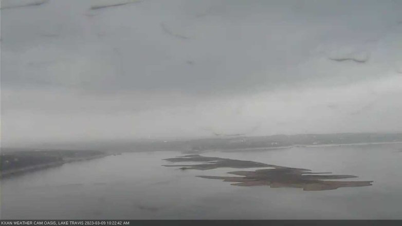 Lake Travis webcam, March 9, 2023 10:25 AM CT