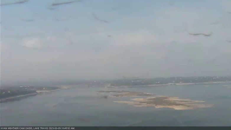 Lake Travis webcam, March 9, 2023 10:45 AM CT