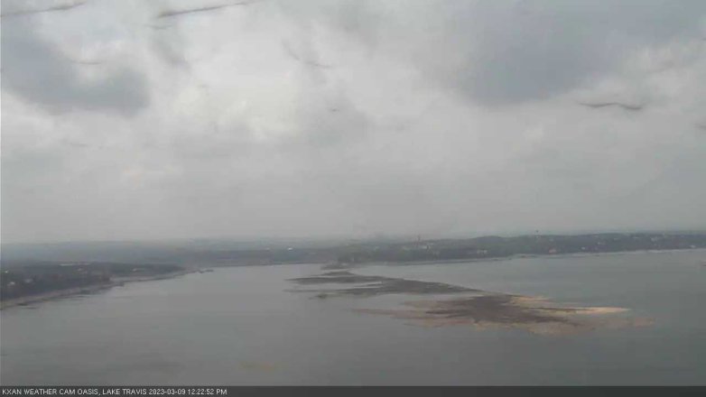 Lake Travis webcam, March 9, 2023 12:25 PM CT
