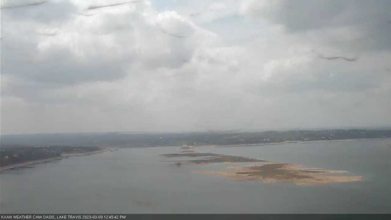 Lake Travis webcam, March 9, 2023 12:45 PM CT