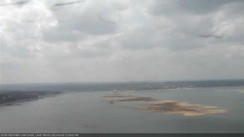 Lake Travis webcam, March 9, 2023 1:00 PM CT