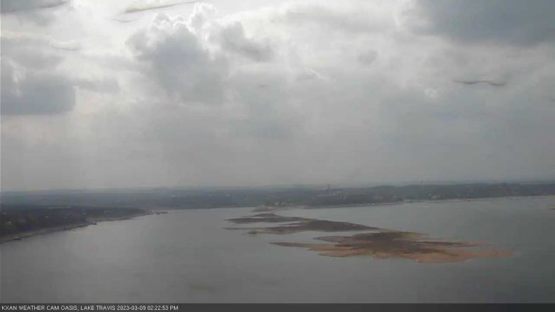 Lake Travis webcam, March 9, 2023 2:25 PM CT