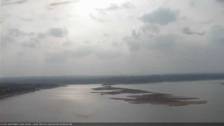 Lake Travis webcam, March 9, 2023 4:00 PM CT