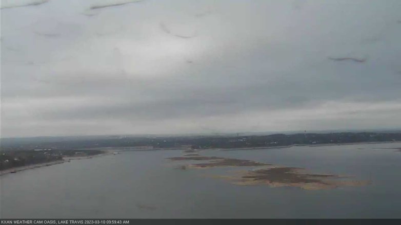 Lake Travis webcam, March 10, 2023 10:00 AM CT