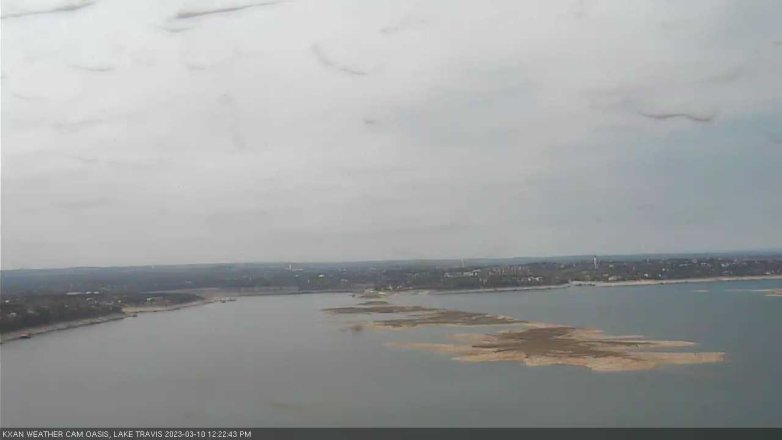 Lake Travis webcam, March 10, 2023 12:25 PM CT