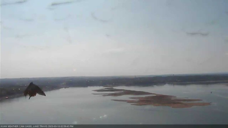 Lake Travis webcam, March 10, 2023 3:00 PM CT