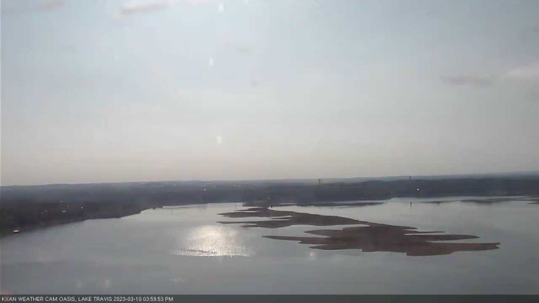 Lake Travis webcam, March 10, 2023 4:00 PM CT
