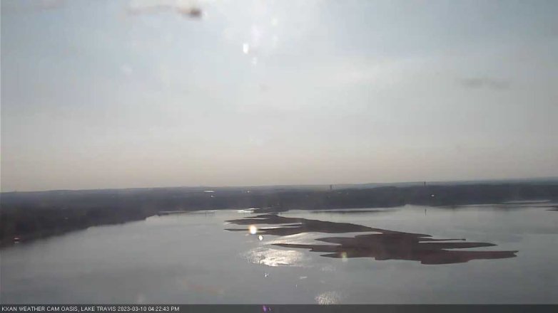 Lake Travis webcam, March 10, 2023 4:25 PM CT