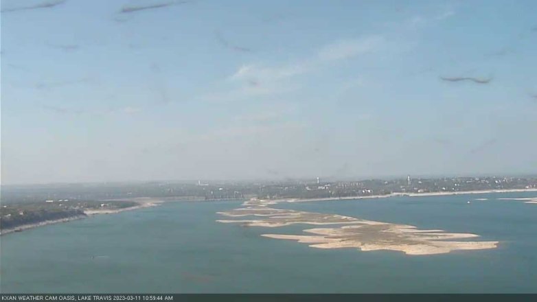 Lake Travis webcam, March 11, 2023 11:00 AM CT